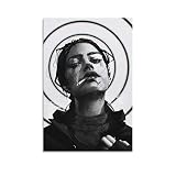 JKWALL77 Toile Tableau TiltS Chanteur Actrice Rappeur Affiche Salon Chambre Peinture Artwork sans Cadre 30X50cm