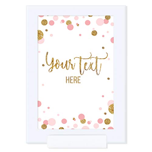 Andaz Press Blush Pink Gold Glitter Girl Baby Shower Party