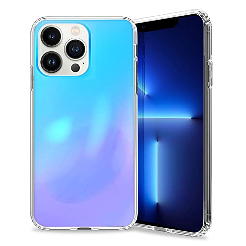 Roton For Iphone 13 Pro Max Aurora Case, Shockproof Screen & Camera Protection Bumper Cases, Aura Holographic Aesthetic Iridescent Cover, 6.7 Inch, Aurora Clear #TOP5