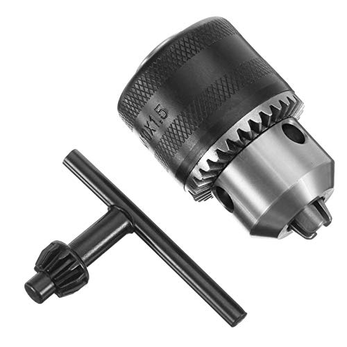 MLD 10mm 1/2- UNF Hard Alloy Drill Chuck 10mm Drill Chuck Key Wrench Round Handle Conversion Rod Hammer Conversion