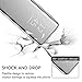 for Huawei Honor 20/Honor 20 Pro/Nova 5T Newest Case Clear View Ultra Slim Mirror Plating PC Flip Folio Grip Standing Cover (Silver)