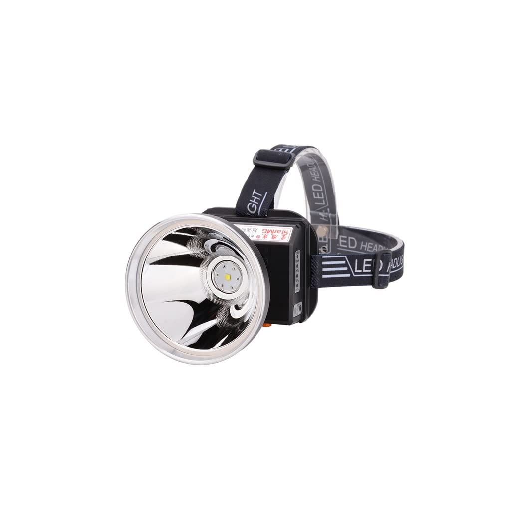 OYYMTE Led Headlight Strong Light Charging Long-Range Head-Mounted Fishing Outdoor Lithium Battery Long Battery Life Miner's Lamp