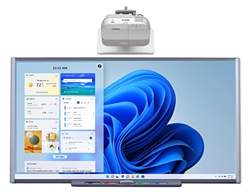 Smartboard Sb680-R2-846142 77" Interactive Whiteboard & Projector Combo #TOP5