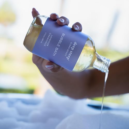 Deep Steep Bubble Bath, 17 oz (Lavender Chamomile) - Image 4