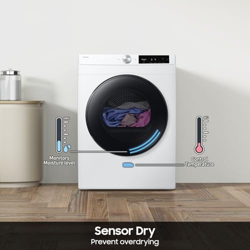 Image of Samsung 4.0 cu. ft. Compact Vented Electric Dryer with AI Smart Dial, Wi-Fi Connected, Smart Dry Technology, Space Saving Design, White, DV25FG60BVBEA2