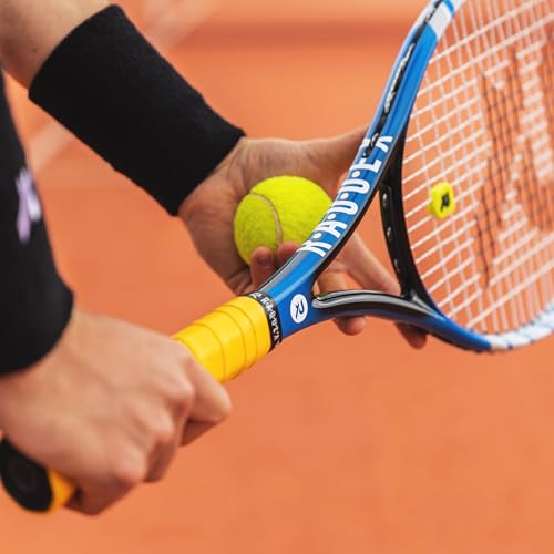 Raquex Evolve Overgrips - 5 Grips - Antidérapantes Multicolores pour Raquette de Tennis, Badminton, Squash, Padel – vue 7