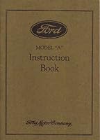 1931 Ford Model A Owners Manual 31 Owner Instruction Guide Book Car B01M1UPNQL Book Cover