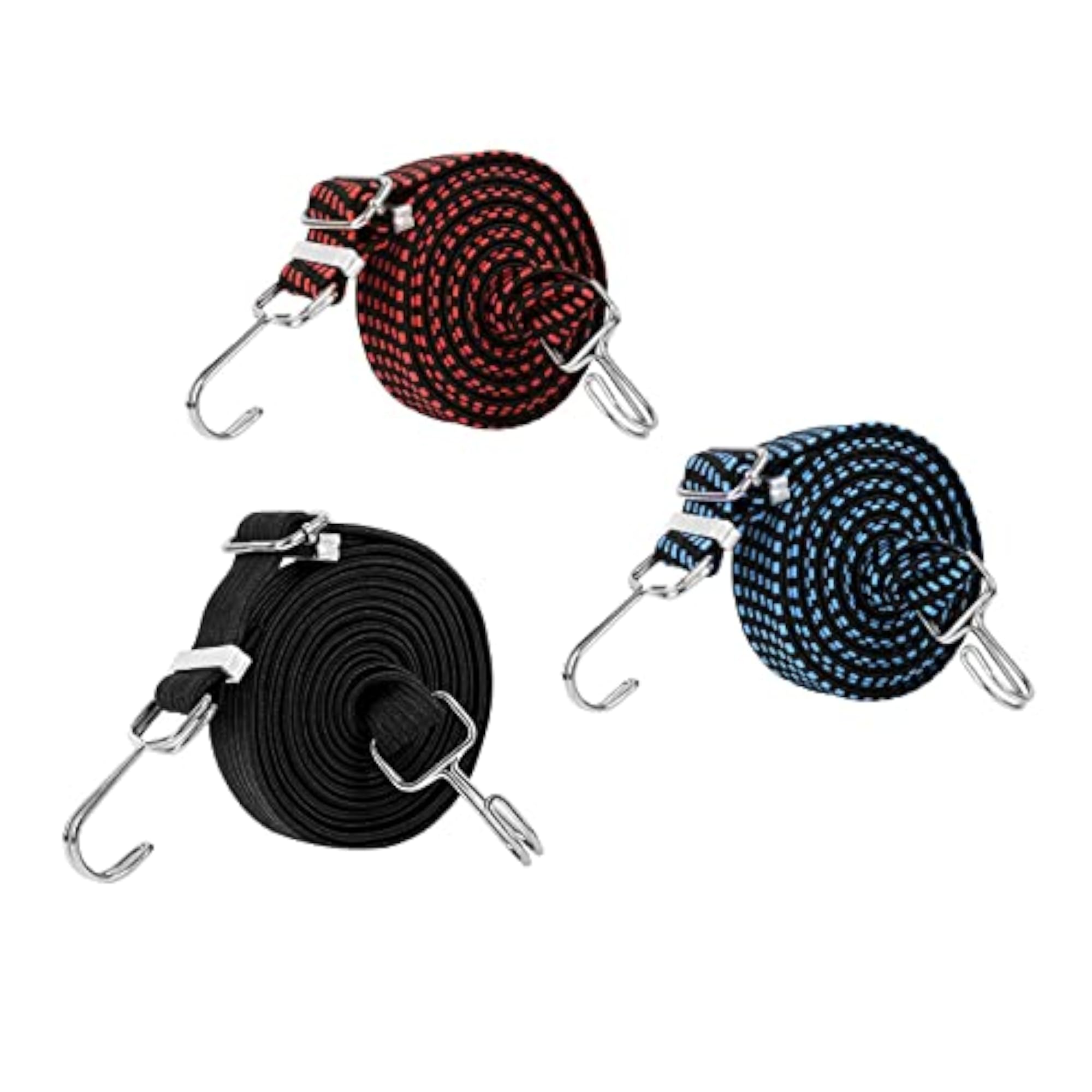 2xHeavy Duty Elastic Bungee Cord Travel Luggage Strap