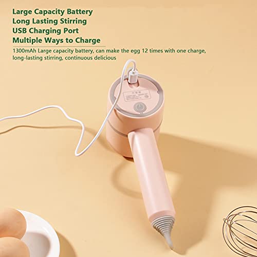 Elektrischer Mixer, kleiner tragbarer Überlastschutz Handmixer elektrisch mit Rührstab Host für Erwachsene für Zuhause… – Bild 3