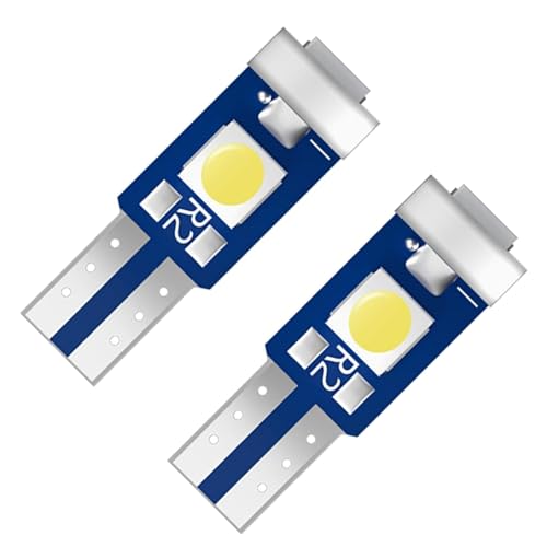Bombilla LED T5 para tablero de auto, 40 piezas miniatura 4