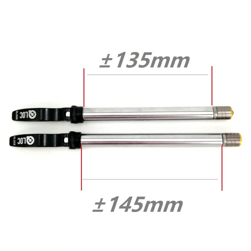 Axe de blocage rapide 15x100 VTT levier serrage traversant