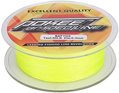 Abrasion Resistance Braided Fishing Line - Lesser Diameter, Faster Cutting Water, Zero Memory, 327/547Yds(300M/500M)