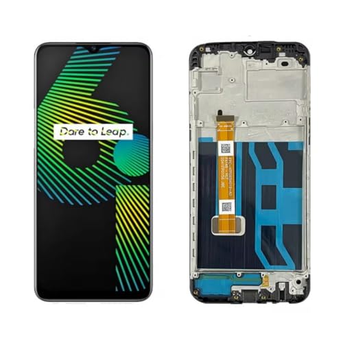 Écran LCD pour Oppo Realme 6i RMX2040 avec châssis noir