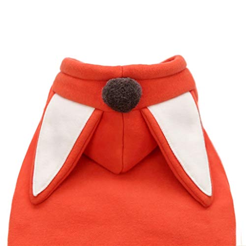 Disfraz de Invierno para Perros Pequeños con Orejas de Zorro miniatura 5