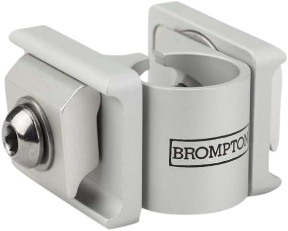 Brompton Pentaclip Saddle Clamp in Silver