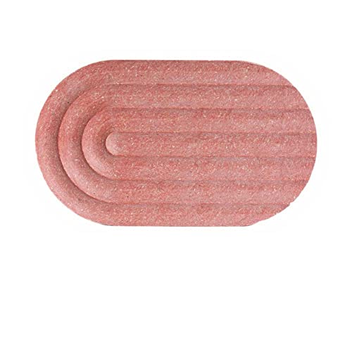 WYE Jabonera | Pure | Kalypso Rojo sostenible - Soap Dish / Soporte para jabón / Esponja Cocina - Diseño bandeja para jabón para lavavajillas 12 x 7 x 1 cm Cover