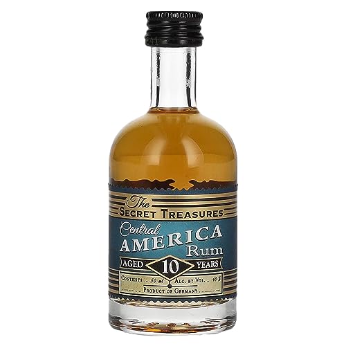 The Secret Treasures 10 Years Old Central America Rum 40% Vol. 0,05l
