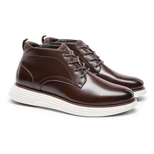 Image of Bruno Marc Men's Casual Chukka Boots Mid Top Dress Sneakers