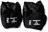 Par Caneleira Tornozeleira De Peso 5kg Para Treino Fitness De Academia Musculação Agachamento
