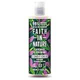 Faith In Nature Natural Lavender & Geranium Conditioner, Balancing for Normal Hair & Scalp, Vegan & Cruelty Free, No SLS, Silicones or Parabens, 400ml