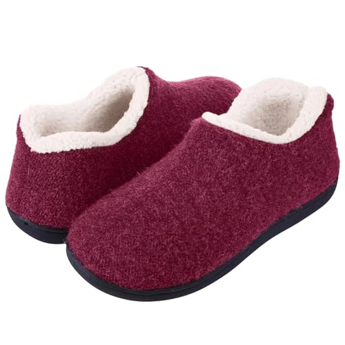 Chaussures d'intérieur chaudes pour femme idéales pour la maison et le jardin