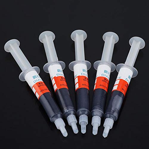 Schleifpaste, Diamant-Polierpaste, Schleifpaste, Diamant-Polierpaste, 5 Stück (W40 (Grobschleifen und Polieren 320 Mesh))