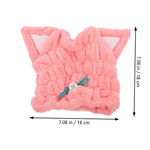 FOMIYES 3 Pçs Touca De Cabelo Seco Toalhas De Spa Toalha De Banho De Microfibra Toalha De Secagem De