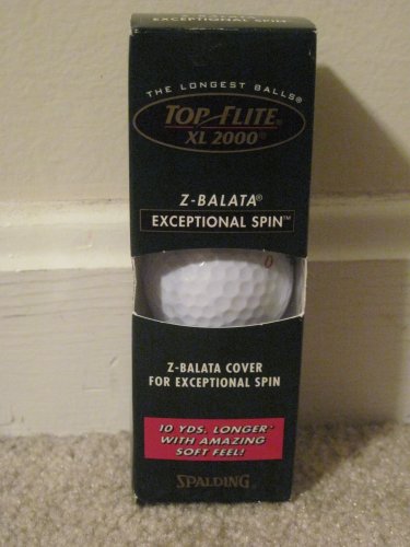Spalding TOP FLITE XL 2000 Exceptional Spin Golf Balls