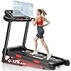 Treadmill with Incline for Home, WENOKER 12% Auto Incline Treadmill with Handrail 300 lbs Capacity, 3.0HP Quiet Walking Pad Tread mill with App, Portable Folding Tread mill with Heart Rate & Wide Belt