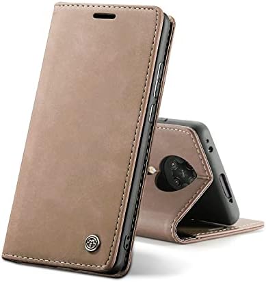 Chocoyi Leather Flip Wallet Phone Case Cover for Huawei P20, Magnetic Closure Case Cover with Stand function and Card Slots.-Blue