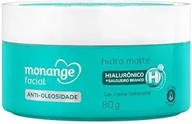 Monange Hidratante Facial Hidra Matte com Ácido Hialurônico e Salgueiro Branco 80g