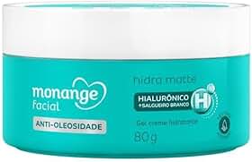 Monange Hidratante Facial Hidra Matte com Ácido Hialurônico e Salgueiro Branco 80g