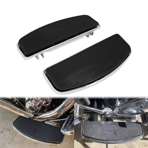 Repose-pieds antidérapants en caoutchouc avant pour moto Touring Softail FLHR - 4