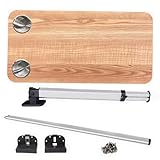 【Fentes pour verre à eau réservées】La table de camping-car est conçue avec 2 fentes pour verre à eau, qui peuvent être utilisées pour placer des verres à eau. Même pendant la conduite, les verres à eau peuvent rester sur la table de manière stable pour empêcher les verres à eau de basculer.