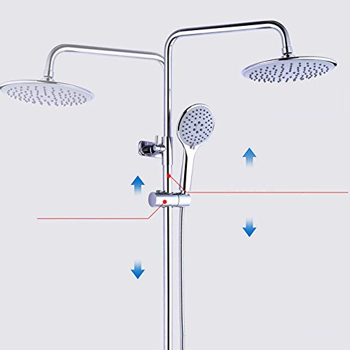 Ensemble de douche sans perforation idéal pour rénover facilement la douche sans percer