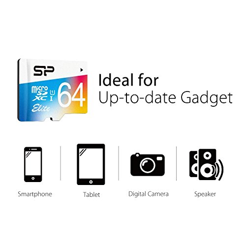 Silicon Power 64Gb Microsdhc Uhs-1 Memory Card - With Adapter (Sp064Gbstxbu1V20Ai) #TOP3