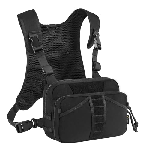 VOTAGOO GEAR Cofre de pesca (negro)