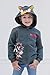 SEGA Sonic the Hedgehog Shadow Little Boys Fleece Zip Up Cosplay Hoodie 7-8
