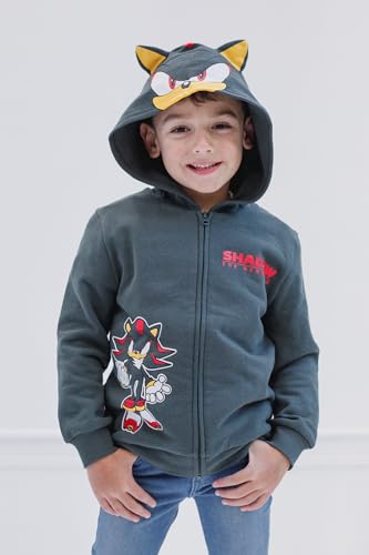 Image of SEGA Sonic the Hedgehog Fleece Cosplay Zip-Up Hoodie Toddler to Big Kid