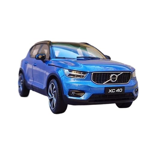 Modelo Volvo XC40 2018 2022 SUV Off-Road 1:18 Azul