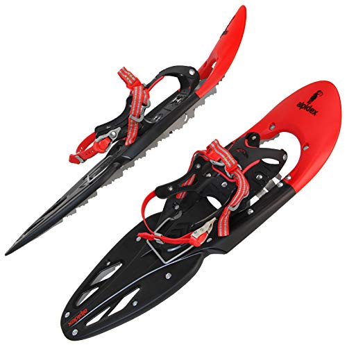 ALPIDEX Raquetas Nieve Luengo Adulto 38-46 Bolsa Transporte Bastones O