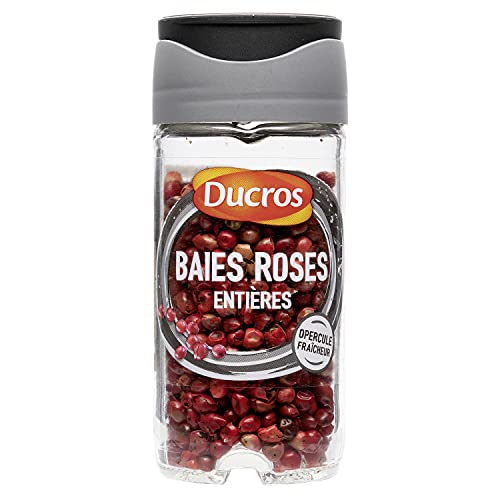 Ducros Bayas rosadas enteras, 20 g, 3 unidades