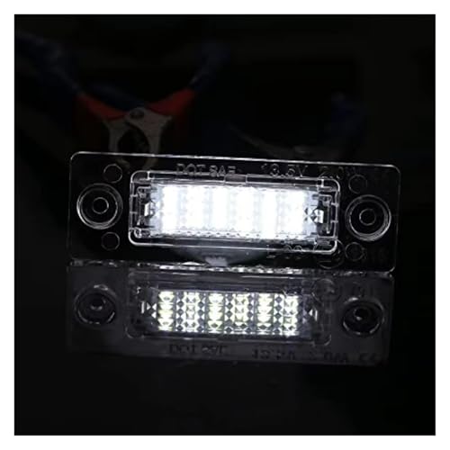 Luces matrícula coche LED para solucionar fallos en Passat 2