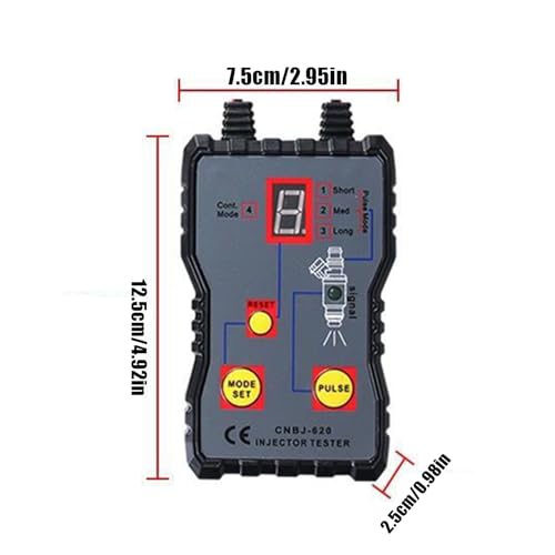 Scanner de diagnostic 12V et testeur d'injecteur pour contrôle performance auto