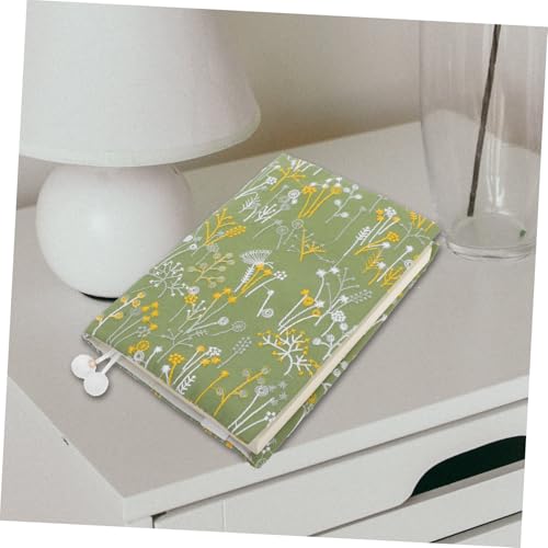 Protège-cahier lavable contre les taches et couverture décorative fleurie pour carnet de notes