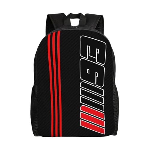 HFDGFJKKL Mochila Cutom Marquez para Mujeres Hombres Impermeable College Marc Impresión Mochila Regalos de Halloween y Navidad