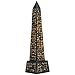 Black Egyptian Obelisk Collectible Figurine