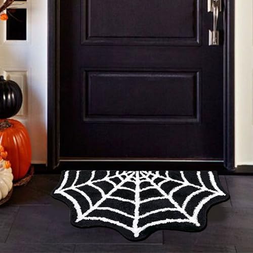 Tapis de bain Halloween absorbant l'eau avec dossier antidérapant