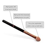 Eyeshadow Applicators Double Sided Sponge Tip Foam Reusable，20Pcs Professional Organic Long Handle Washable Makeup Eye Shadow Brush Set - Image 5