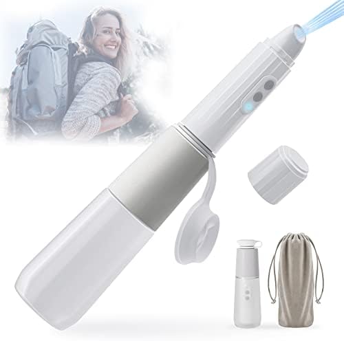 EVAWOO Portable Bidet Sprayer Automatic, Handheld Personal Electric Portable Bidets Toilet Sprayer Bidet IPX7 Waterproof Upside Down Bottle Squirter for Travel, RV Camp, Women Men, USB Rechargeable